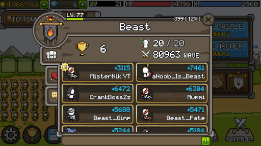 Grow Castle - Tower Defense ekran görüntüsü