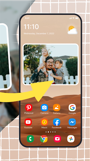 Photo Widget - Simple Widget ekran görüntüsü