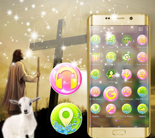 Jesus Launcher Theme ekran görüntüsü