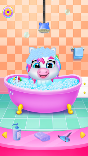 Unicorn Mommy Babysitter Game ekran görüntüsü