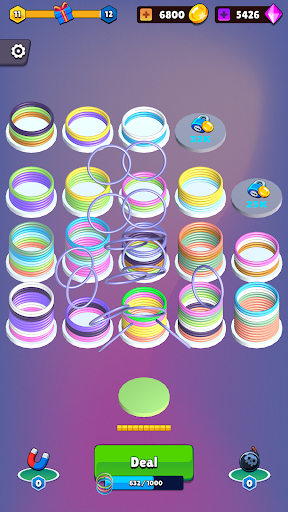 Slinky Ring Color Sort ekran görüntüsü