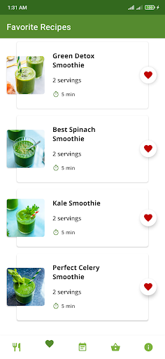 Detox Green Smoothie Recipes ekran görüntüsü