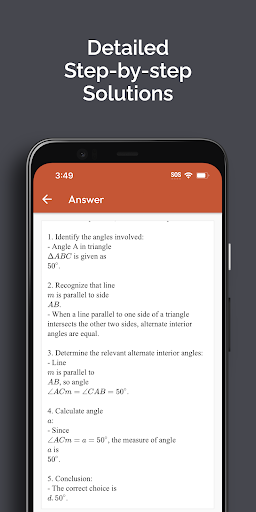 Geometry Solver - Geometry AI ekran görüntüsü