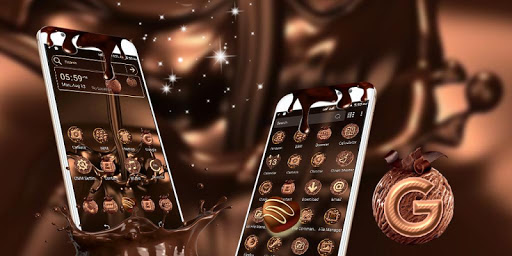 Chocolate Launcher Theme ekran görüntüsü