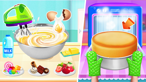 Cake Maker: DIY Cake Games ekran görüntüsü