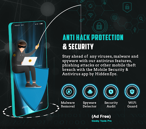 Geek Security: Anti Hack & Spy ekran görüntüsü