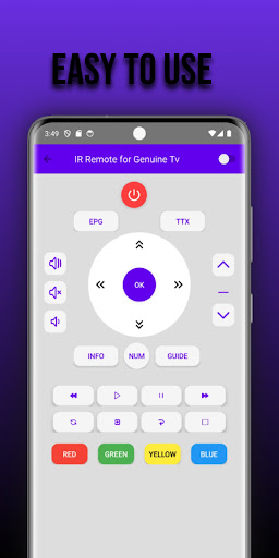 Remote for Genuine Tv ekran görüntüsü