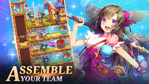 Idle Goddess Angels: Waifu RPG ekran görüntüsü