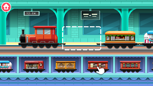 Çocuklar Tren Yapımı Oyunları ekran görüntüsü
