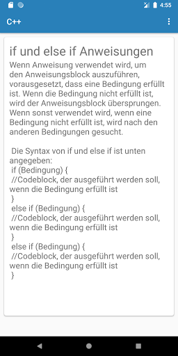 C++ Deutsche ekran görüntüsü