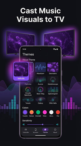 SoundCast - Music Visualizer ekran görüntüsü
