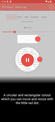 Privacy Overlay ekran görüntüsü