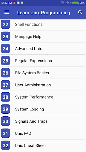 Learn Unix & Shell Programming ekran görüntüsü