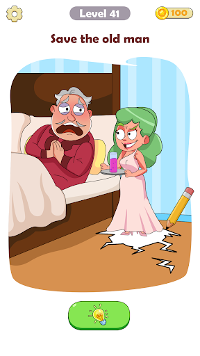 Draw Funny Story: DOP Puzzle ekran görüntüsü