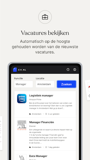 CV.nl: online CV maker ekran görüntüsü