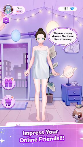 Star Idol Anime Doll Dress up ekran görüntüsü