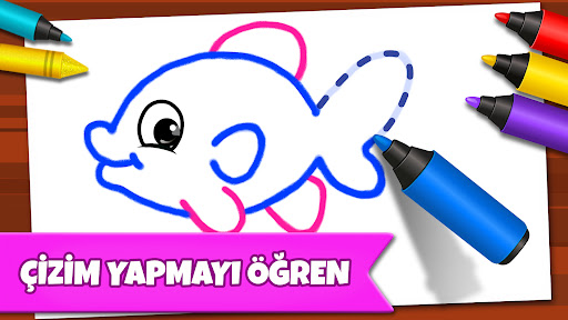 Çizim Oyunları: Çizim ve Renk ekran görüntüsü