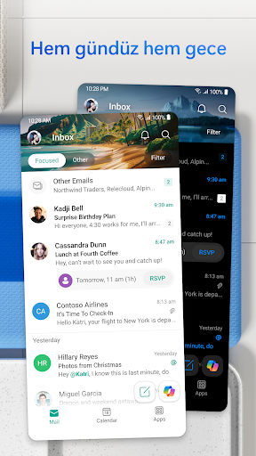 Microsoft Outlook ekran görüntüsü