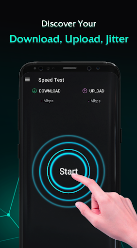 Speed Test: Internet hız testi ekran görüntüsü