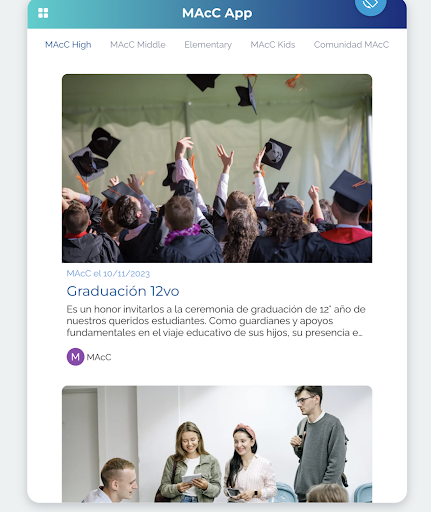 Modern Academy Cancun App ekran görüntüsü