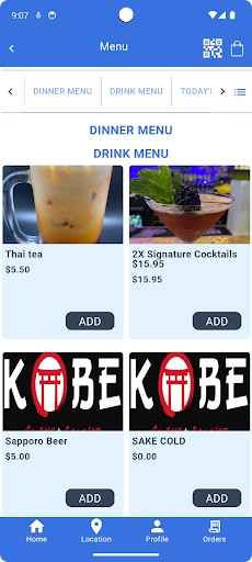 Kobe Sushi Lounge ekran görüntüsü