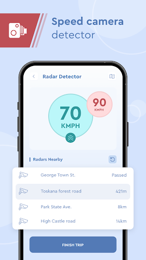 Radar, Hız Göstergesi, GPS,HUD ekran görüntüsü