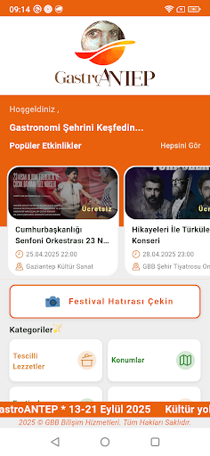 GastroANTEP Fest ekran görüntüsü