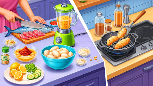 Little Chef: Cozy Cooking game ekran görüntüsü