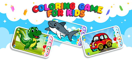 Kids Drawing Games & Coloring ekran görüntüsü