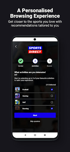 Sports Direct ekran görüntüsü