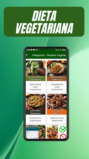Dieta Vegetariana ekran görüntüsü