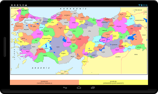 Şehir Bulma Oyunu ekran görüntüsü