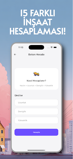 İnşaat Hesapla AI ekran görüntüsü