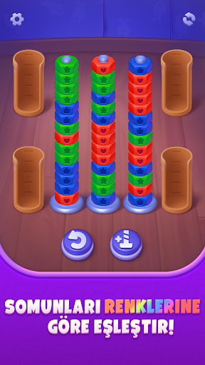 Nuts UP! Bolts Sort Puzzle ekran görüntüsü