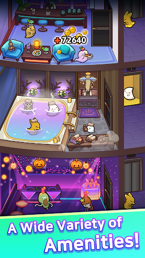 Idle Ghost Hotel - Cozy Games ekran görüntüsü