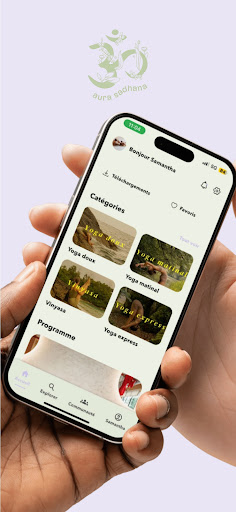 Aura Sadhana : yoga en ligne ekran görüntüsü