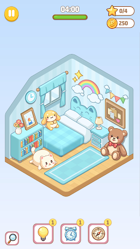 Cozy Room-Sticker Games ekran görüntüsü