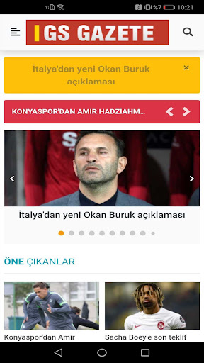 GS Gazete ekran görüntüsü