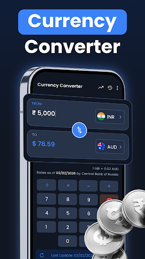 Currency Converter & Rates ekran görüntüsü