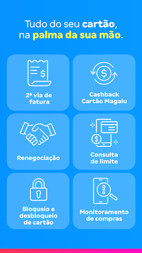 Cartão Luiza: descontos Magalu ekran görüntüsü