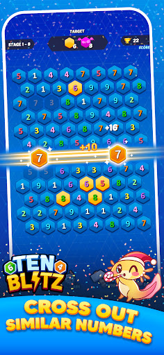 Ten Blitz: Match & Crush Pairs ekran görüntüsü