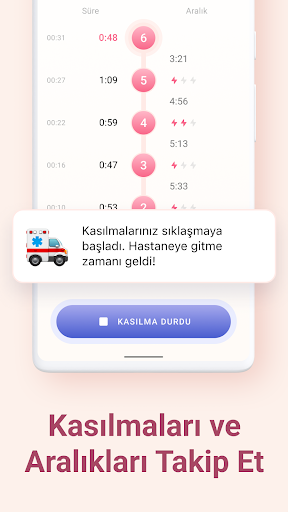 Kasılma Zamanlayıcısı ekran görüntüsü