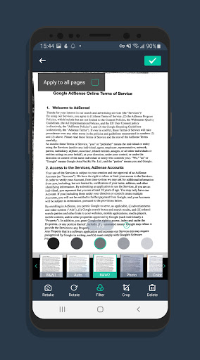 Simple Scan - PDF scanner App ekran görüntüsü
