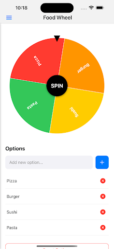 Decision Wheel ekran görüntüsü