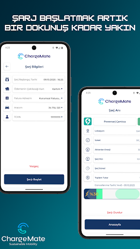 ChargeMate: Şarj İstasyon Ağı ekran görüntüsü