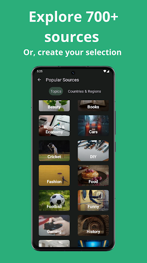 StreamSphere - RSS Reader ekran görüntüsü