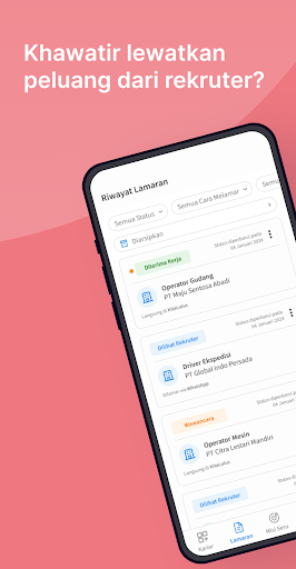 KitaLulus: Loker & CV Maker ekran görüntüsü