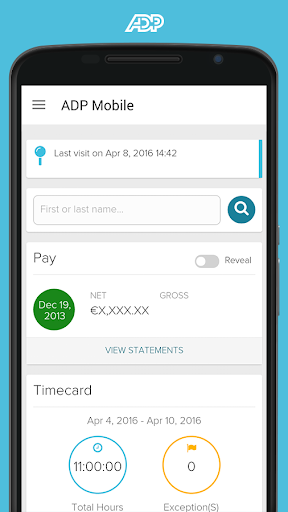 ADP Mobile Solutions ekran görüntüsü