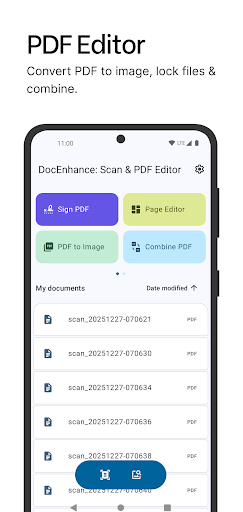 DocEnhance: PDF Scanner Editor ekran görüntüsü