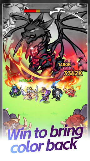 Color x Warriors: Merge War ekran görüntüsü